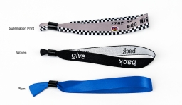 Fabric Cloth Wristbands (Full Color)