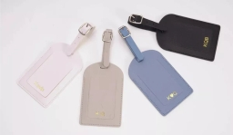 PU leather Luggage Tag